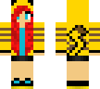 red awesome girl