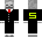 skeleton  in suit