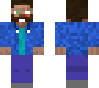 steve and herobrine mix