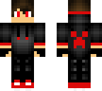 vampire boy with red eyes