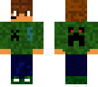 angry creeper skin
