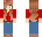 bear autumn girl