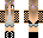black mesh girl