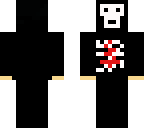 bloody skeleton