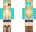 blue girl