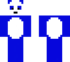 blue panda