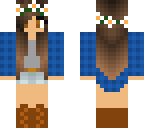 blue plaid
