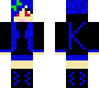 blue vampire girl