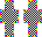 checkered
