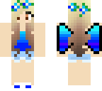 cute blue fairy