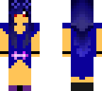 cute blue girl
