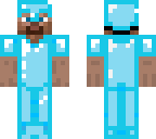 diamond armored steve