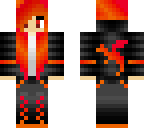 fire red dragon girl