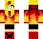 flame girl