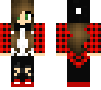 flannel and bow tie girl