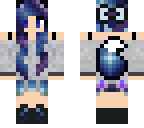 galaxy wolf girl