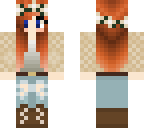 ginger autumn fall girl