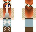 ginger autumn fall girl