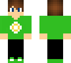 green shirt boy