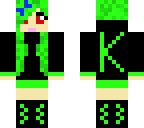 green vampire girl