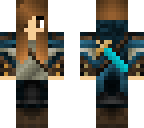 me playing minecraft