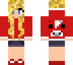mooshroom girl with blonde haire