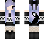 pastel goth pastel chibi cat