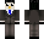 penguin in a suit