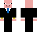 pig in a suit