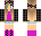 pink cute girl