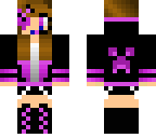 pretty in purple creeper girl