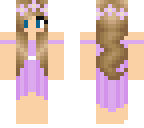 purple dress
