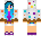 rainbow cake girl shimmer