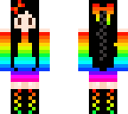 rainbow girl