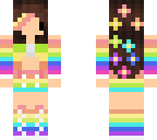 rainbow girl