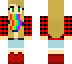 rainbow girl