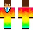 rainbow tux