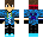 red blue