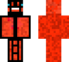 scary red