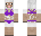 sheered sheep with bikini