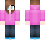 short hair pink girl