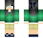 simple black haired girl