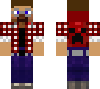 steve w plaid red