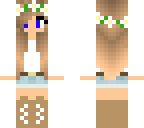white flower girl