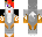 wolf with red hair