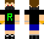 x3 gamerrubixplays youtube skin