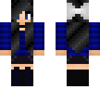 blue girl