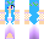 blue girl