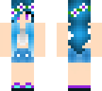 blue hair