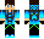 blue kreeper guy